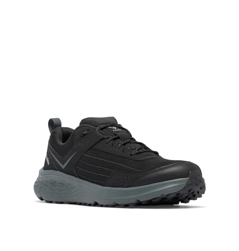 Columbia Mens Vertisol Trail, Black/Pure Silver, 8.5