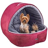 Memory Foam Premium Small Size Dog and Cat Cave Pet Bed