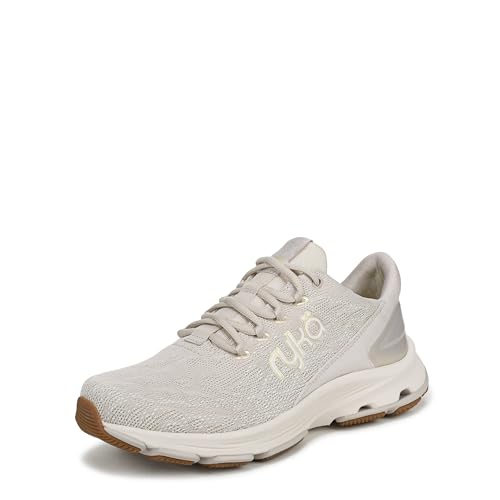 Ryka Women's Devotion X Walking Shoe Sneaker, French Beige, 8.5 Wide