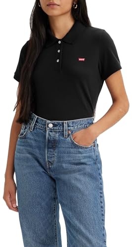 (-41%) Levi's Damen Housemark Polo Shirt, Caviar, S