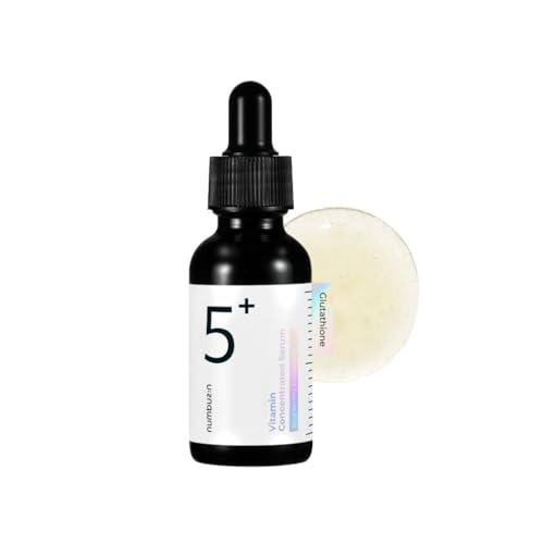 numbuzin No.5 Serum | Tranexamic Acid 4%, Niacinamide 5%, Glutathione, Vitamin C | Vitamin Concentrated Serum | Hyperpigmentation| Suitable for Sensitive Skin, Korean Skincare | 1.01 fl. oz.