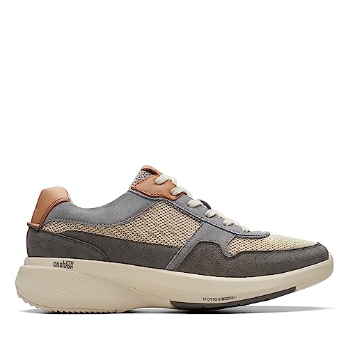 Clarks Men's Lehman Race Oxford, Grey Combi, 7