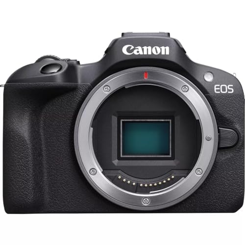 CANON EOS R100 Cámara Mirrorle...fps, Dual Pixel CMOS AF, Negro