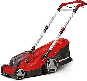 (-44%) Einhell Akku-Rasenmäher GP-cm 36/450 Kit Power X-Change (36 V, 38 cm Schnittbreite, 450 m², Brushless, Mulchfunktion, 45 L Fangsack, inkl. 2 x 4,0 Ah Akkus + Twincharger)