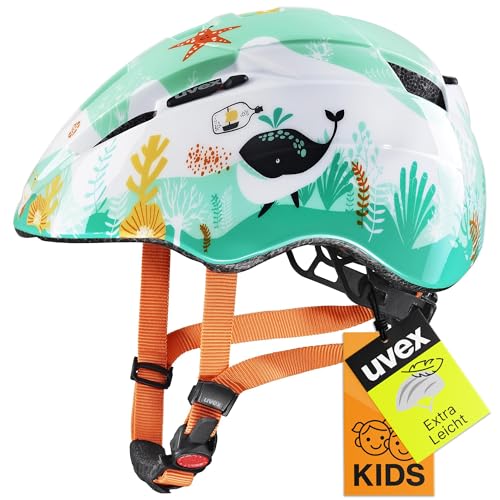 uvex Kid 2 Kinderfahrradhelm, Underwater, 46-52 cm