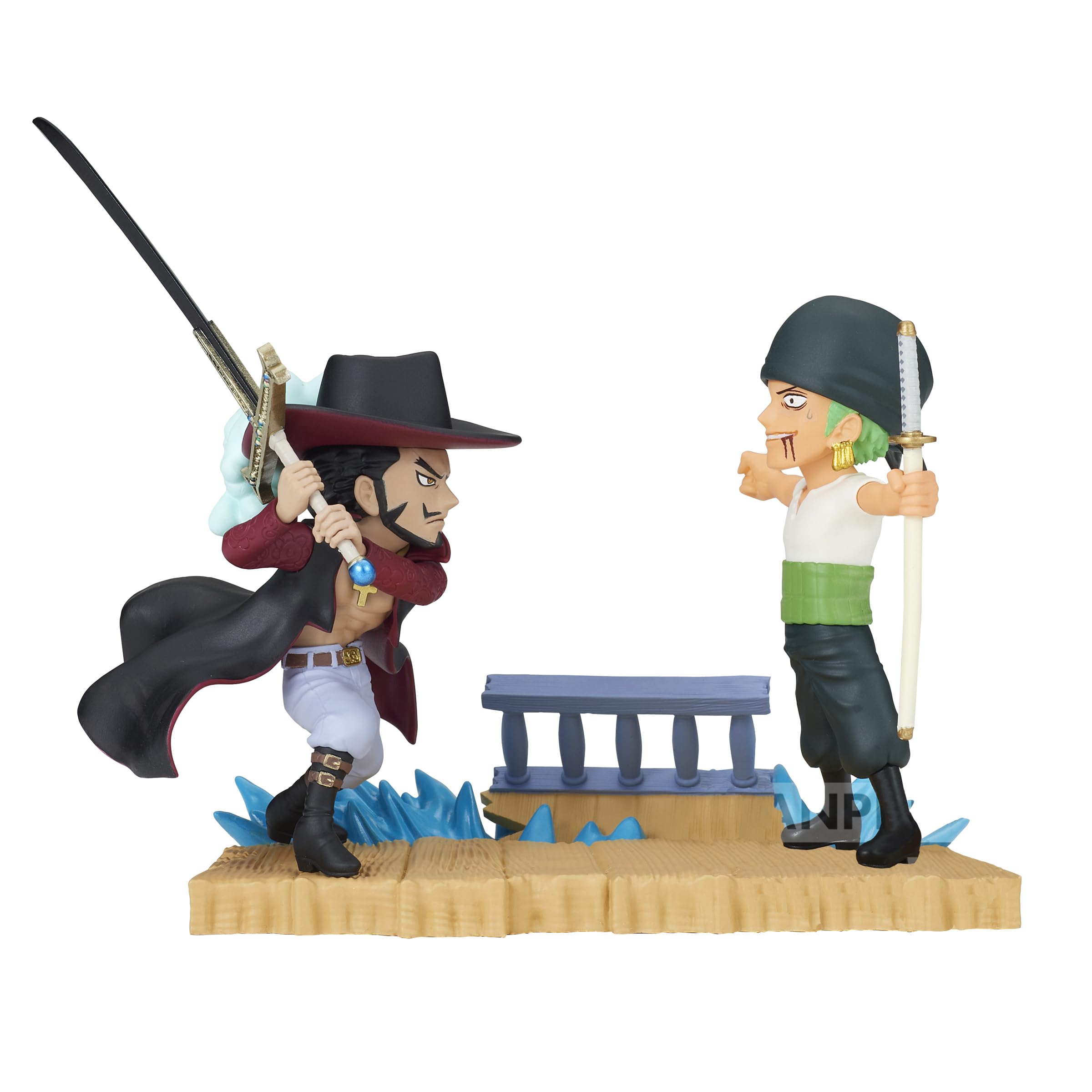 ワンピース ワールドコレクタブルフィギュア ログストーリーズ ロロノア・ゾロ VS ジュラキュール・ミホーク