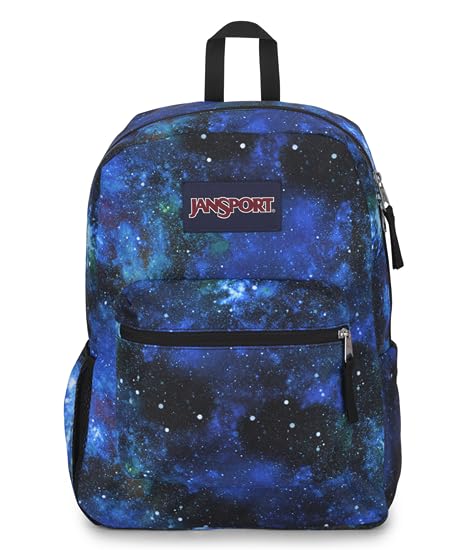 JanSport Crosstown Backpack JS0A47LW AO3 (Blue/F/Men's, Lady's) Cyberspace Galaxy