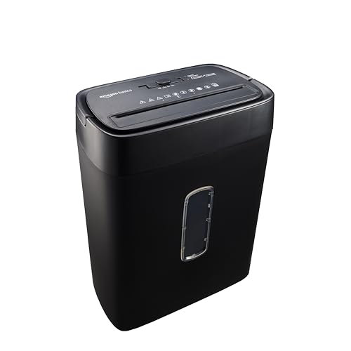 Amazon Basics 12-Sheet Cross-Cut Paper Shredder