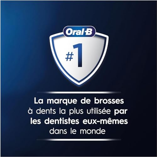 (-59%) Oral-B Pro Series 1 Elektrische Zahnbürste, Doppelpack, Blau/Schwarz