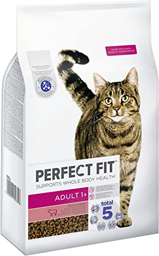4,70€ Coupon! PERFECT FIT Adult 1+ Trockenfutter für Katzen 7 kg Rind