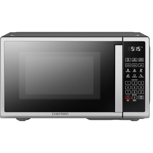 Chefman 1.1 Cu. Ft. Stainless Steel Microwave Oven Image