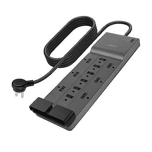 Belkin 12-Outlet Surge Protector 8 ft 3940 Joules