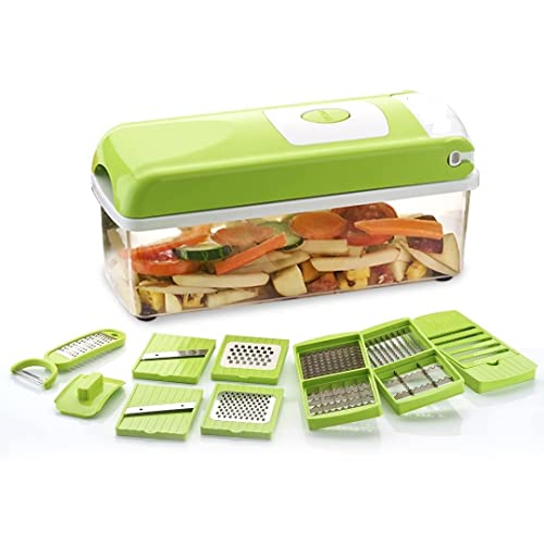 ARTO 12 in 1 Multipurpose Chopper, Fruits & Vegetable Cutters, Grater Peeler Chipser, for Kitchen, Food Grade Body, Easy to Clean Slicer Dicer, Choppe