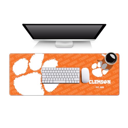 YouTheFan NCAA Clemson Tigers Logo Series Desk Pad SMU