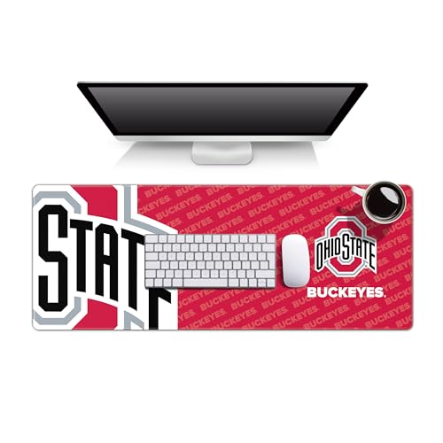 YouTheFan NCAA Ohio State Buckeyes Logo Series Desk Pad SMU