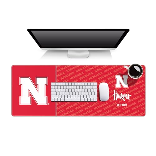 YouTheFan NCAA Nebraska Cornhuskers Logo Series Desk Pad SMU
