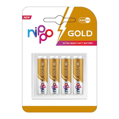 Nippo 4 DG Zinc Carbon AAA Battery - Pack of 4 Nippo 4 DG Zinc Carbon AAA Battery - Pack of 4