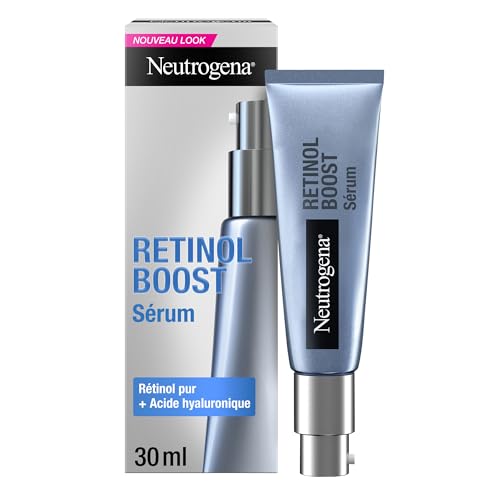 Neutrogena Retinol Boost Facial Serum (1x 30ml), Clinically-Proven Face Serum to Target the Visible Signs of Ageing, with Retinol for Brighter, Younger-Looking Skin
