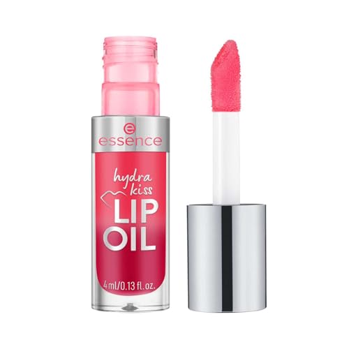 essence | Hydra Kiss Lip Oil | Vegan & Cruelty Free (03 | Pink Champagne)