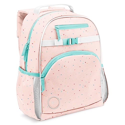 Simple Modern Large Kids Backpack for School Girls and Boys | Elementary Backpack for Teen | Fletcher Collection | Kids - 16" tall | Rainbow Speckles
