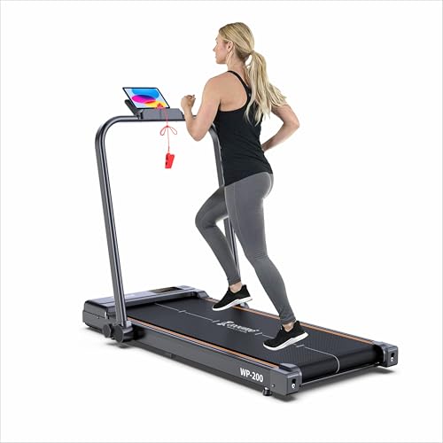Cockatoo WP-200 1.5HP - 3HP Peak Motorized Treadmill, Walking Pad for Home, Foldable Treadmill, Max Speed- 8 Km/Hr, Max Weight 110 Kg (DIY, Do It Your