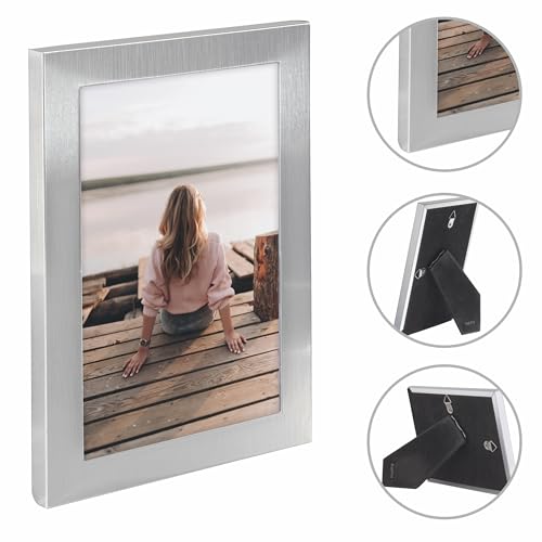 (-31%) Hama Bilderrahmen mit Glasscheibe, Bildformat 15 x 20, Hängen, Hinstellen
