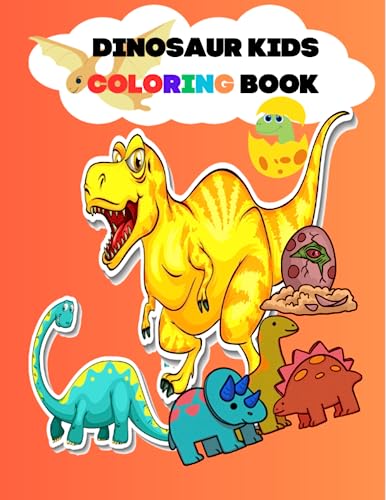 Dinosaur Kids Coloring Book: 