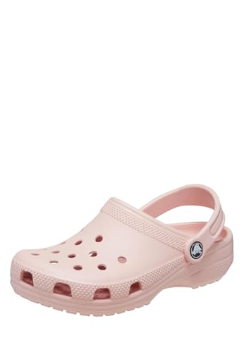 Crocs Unisex-Adult Classic Clog, Clogs for Women and Men, Quartz, 6 Men/8 Women
