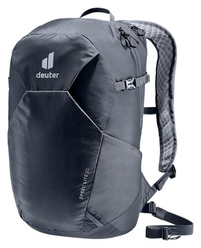 Deuter Speed Lite 21L Hiking Lightweight Backpack - Black