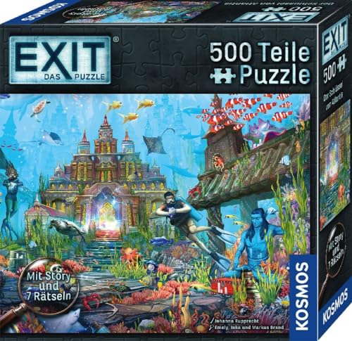 (-33%) KOSMOS EXIT - Das Puzzle: Der Schlüssel zu Atlantis, Escape Room Rätsel