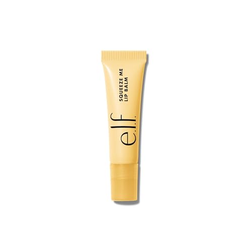 e.l.f. Squeeze Me Lip Balm, Moisturizing Lip Balm For A Sheer Tint Of Color, Infused With Hyaluronic Acid, Vegan & Cruelty-free, Vanilla Frosting