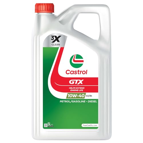 (-41%) Castrol GTX 10W-40 A3/B4 Motoröl, 5L