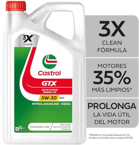 (-37%) Castrol GTX 5W-30 RN17 Motoröl, 5 Liter