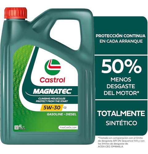 Castrol MAGNATEC 5W-30 C2 Full Synthetic Engine Oil, 4L