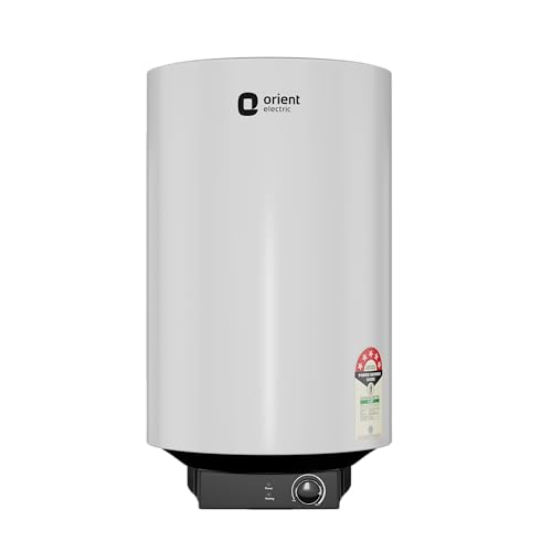 Orient Electric Enamour Classic Pro Geyser|25L Storage Water Heater| Faster Heating with Whirlflow Technology| HPE Coated Tank | BEE 5-star rated | Hi