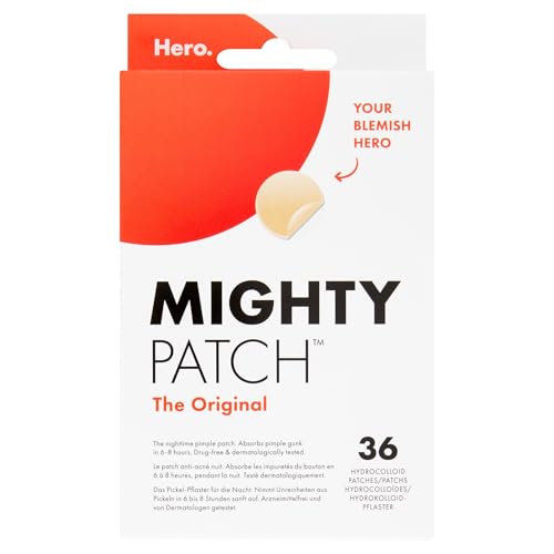 Hero Cosmetics Mighty Patch Original - Patchs Bouton Nuit - Résultats en 6h