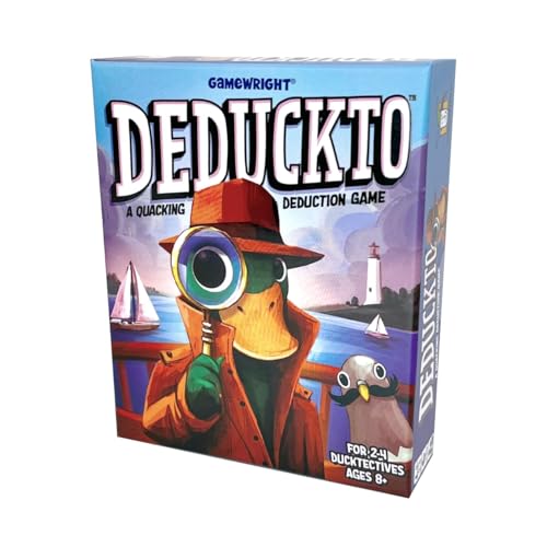 Gamewright - Deduckto - A Quacking Deduction Game - Card Game for Kids Ages 8 and Up - Great for Family Game Night!