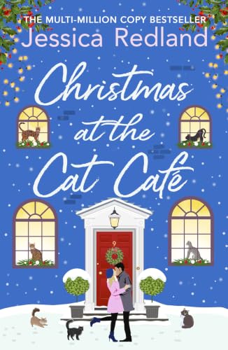 Christmas at the Cat Café book cover