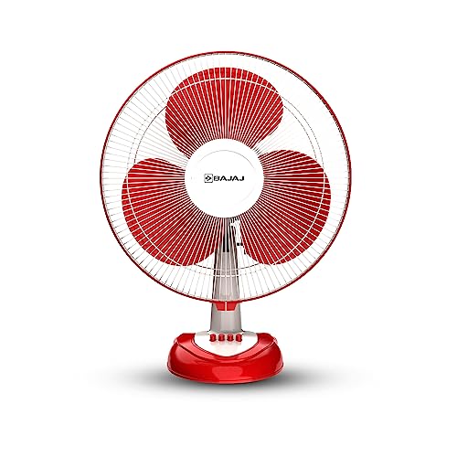 Bajaj Frore Neo Table Fan 400 MM | Table Fans For Home & Office | Aerodynamically Balanced Blades | 100% Copper Motor | High Air Delivery | 3-Speed Co