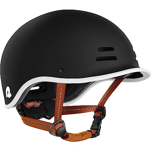 Retrospec Remi adult bike helmet in matte black