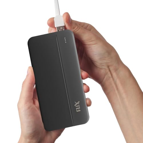 FLiX UltraCharge 20,000mAh QCPD Power Bank,USB C/B Input,Tripple Output 22.5W High-Speed Power Delivery,Compatible to iPhone 14 13 12 11 Samsung S22 S