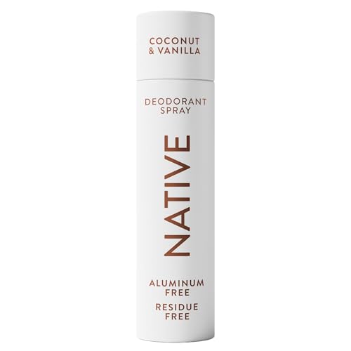 Native Deodorant & Body Spray Contains Naturally Derived Ingredients | Deodorant for Women and Men, All Day Odor Protection, Aluminum and Hydrocarbon Propellant Free | Coconut & Vanilla