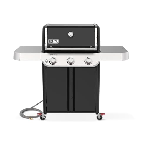 Weber Genesis E-315 Natural Gas Grill for Outdoor Cooking, 3 Burners, BlackCharbroil Grill2Go X200 Portable Gas Grill, 