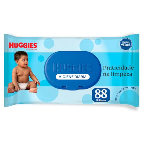 RECORRÊNCIA Huggies Lenços Umedecidos Higiene Diária 88 Un
