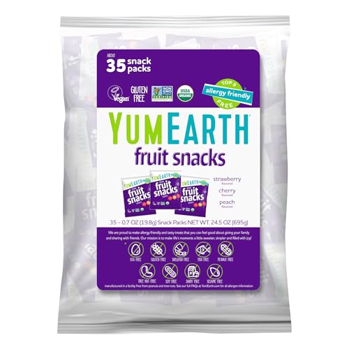 YumEarth Organic Fruit Snacks (Pack of 35)