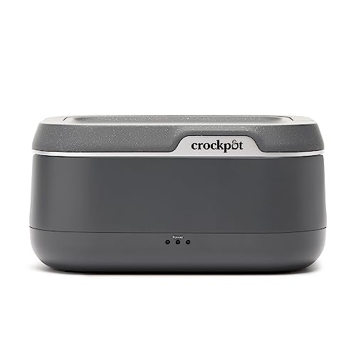Crock-Pot 28-Ounce Mini Electric Heated Lunch Box, Portable Food Warmer, Perfect for Travel, Car, On-the-Go, Keeps Food 
