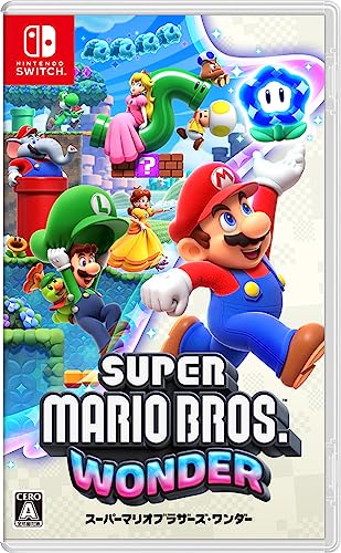みんなが選ぶ任天堂 作品最高傑作ランキング・人気投票　2位　スーパーマリオブラザーズ ワンダーの画像