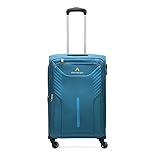 Aristocrat Medium Skyway Size Soft Check in Spinner Luggage 69 Cm