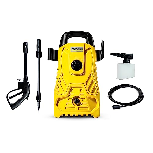 Kärcher Lavadora de Alta pressão Compacta 1500 PSI/Libras 1200W 300L/h com Aplicador de Detergente e Lança Regulável 127v