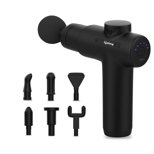 Lifelong LLGM109 Percussion Massage Gun for Pain Relief